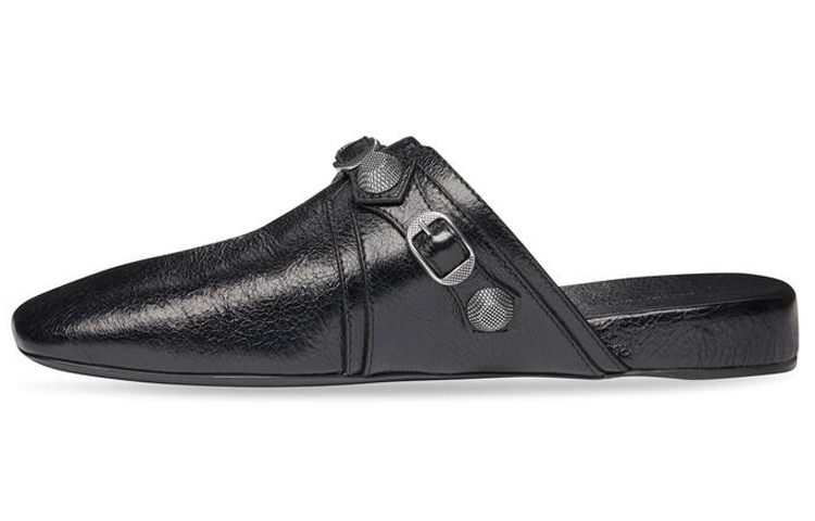 Balenciaga Cosy Cagole Mules 'Black'