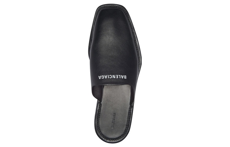 Lookbook Balenciaga Cosy Mule 2020 'Hitam'. 607494WA7261006
