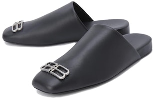 Balenciaga巴黎世家 Cosy BB 皮革 包頭 時尚涼拖 男款 黑色 Order Balenciaga巴黎世家 Cosy BB 皮革 包頭 時尚涼拖 男款 黑色