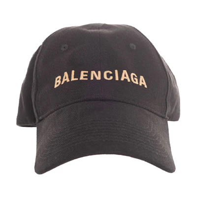 Balenciaga Cotton Baseball Cap Unisex Logo Design 590758-310B2-1079