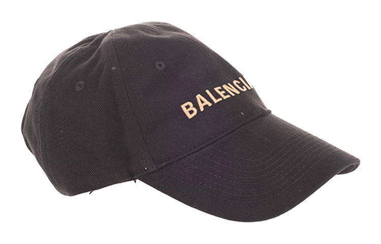 Lookbook Balenciaga Cotton Baseball Cap Unisex Logo Design 590758-310B2-1079