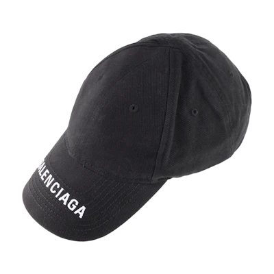 Balenciaga Cotton Baseball Cap with Embroidered Logo Unisex 531588310B21077