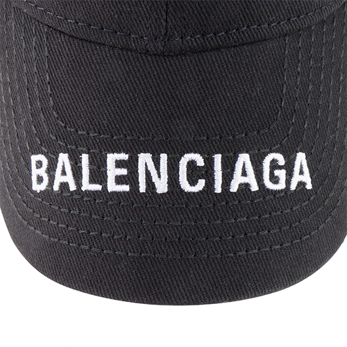 Details for Balenciaga Cotton Baseball Cap with Embroidered Logo Unisex 531588310B21077