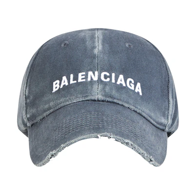 Balenciaga Cotton Baseball Cap with Front Letter Logo. 673319410B20117