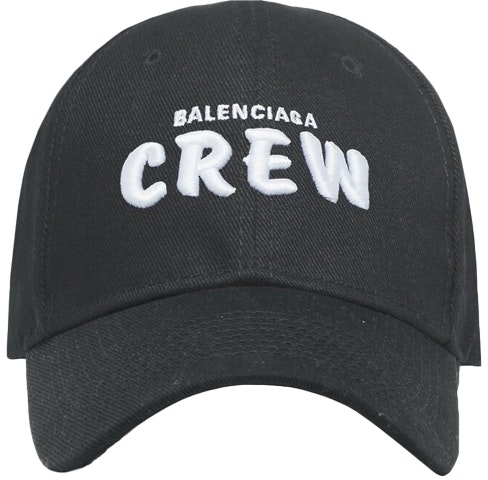 balenciaga-cotton-baseball-cap-with-letter-embroidery-617139410-b21000