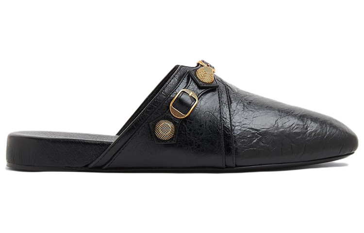 Order Balenciaga Cozy Beach Mukes ''Nero'' 716613WAD4F1080