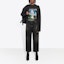 Lookbook Balenciaga Cropped Pants 'Dirty Vintage Black'