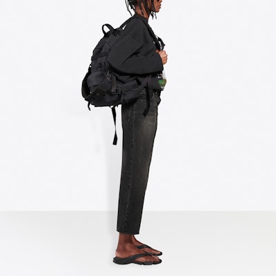 Balenciaga Cropped Pants 'Dirty Vintage Black' Purchase Balenciaga Cropped Pants 'Dirty Vintage Black'