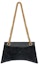 Lookbook Balenciaga Crush Chain Shoulder Bag Small Black/Aged Gold