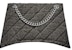 Balenciaga Crush Medium Chain Bag in Quilted Denim Black