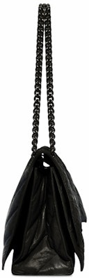 巴黎世家壓紋緹花中型鏈條包(黑色) Order 巴黎世家壓紋緹花中型鏈條包(黑色)