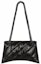 Lookbook Balenciaga Crush Small Chain Quilted Bag Black