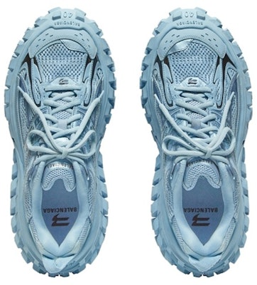 Balenciaga Bouncer Screw Sneakers 'Mesh Biru dan Nilon' 685613W2RAA4000 Shop Balenciaga Bouncer Screw Sneakers 'Mesh Biru dan Nilon' 685613W2RAA4000