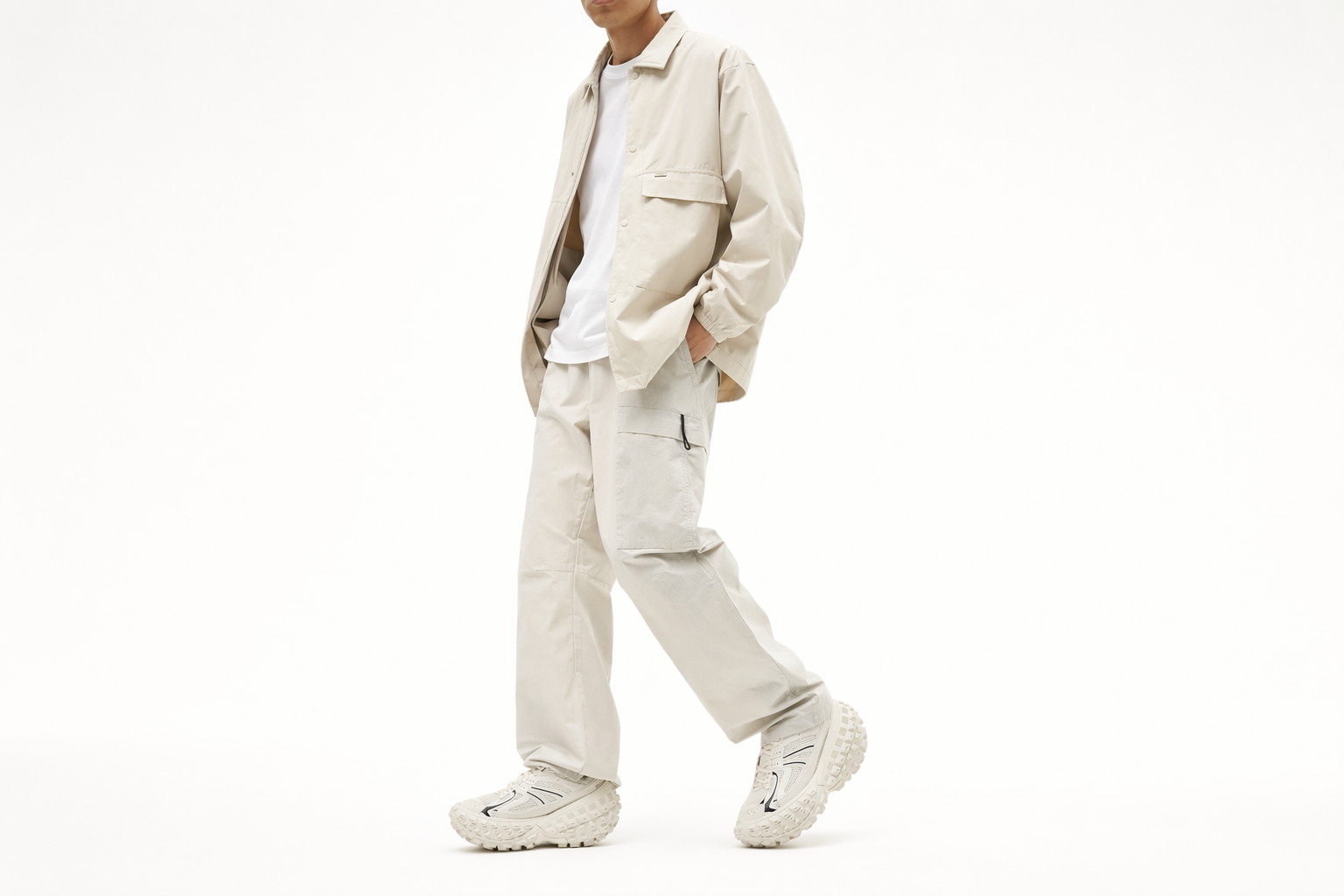 Order Balenciaga Defender Baskets ''Beige Clair'' 685613W2RAA9110