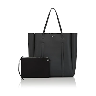Balenciaga Detachable Pouch Everyday Tote S Black