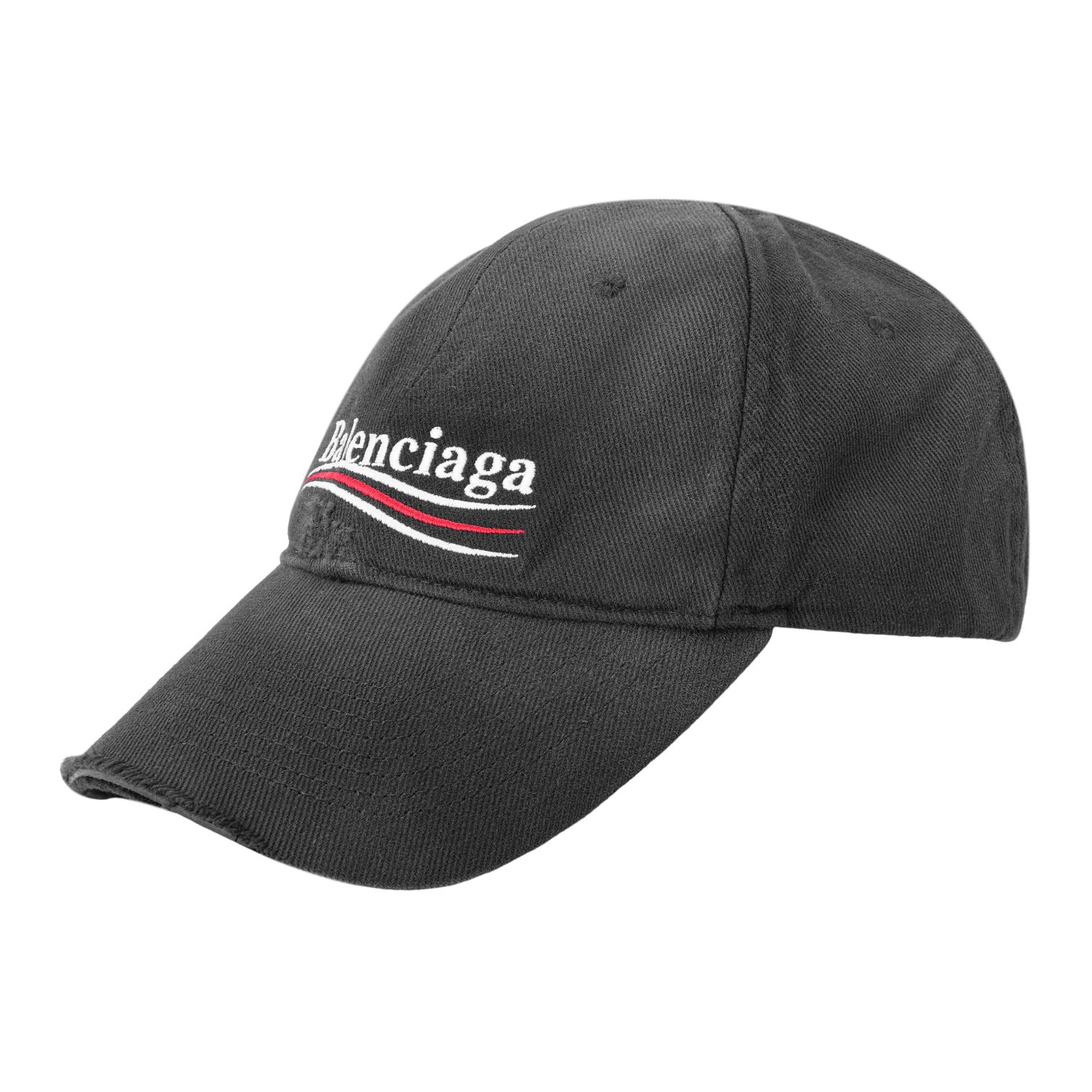 Order Balenciaga Distressed Cotton Baseball Cap Unisex Couple Style. 661884410B21077