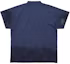 Purchase Balenciaga Distressed Logo Print Relaxed Fit Unisex T-Shirt in Navy Blue. 787349TQVU44042