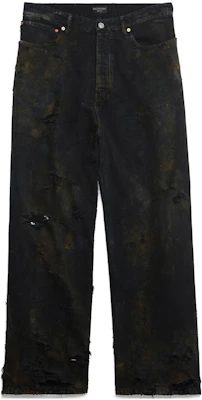 Balenciaga 流蘇直筒寬鬆牛仔褲 淺藍色 745248TBP471363 Buy Balenciaga 流蘇直筒寬鬆牛仔褲 淺藍色 745248TBP471363