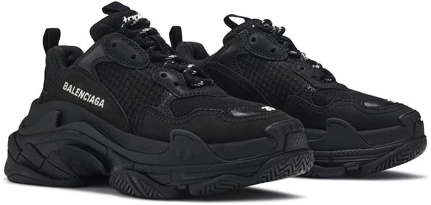 Balenciaga DIY Triple S 'Negro' 534217W3CS11000 Lookbook Balenciaga DIY Triple S 'Negro' 534217W3CS11000