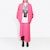 Balenciaga Double Brushed Fleece Tracksuit Jacket 'Fluo Pink'