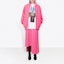 Lookbook Balenciaga Double Brushed Fleece Tracksuit Jacket 'Fluo Pink'
