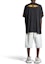 Purchase Camiseta Oversized Negra Balenciaga Double Flame Logo SS24 Unisex Casual. 787349TQVW71134