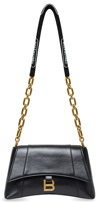 balenciaga-downtown-shoulder-bag-with-chain-small-black