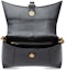 Lookbook Balenciaga Downtown Shoulder Bag with Chain Small Black