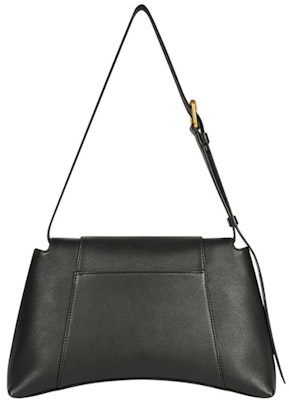 Balenciaga Downtown Small Shoulder Bag Black Lookbook Balenciaga Downtown Small Shoulder Bag Black