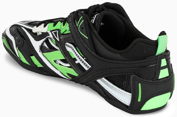 Balenciaga Drive Sneaker 'Black Green' 635498-W3AK1-3810 Lookbook Balenciaga Drive Sneaker 'Black Green' 635498-W3AK1-3810