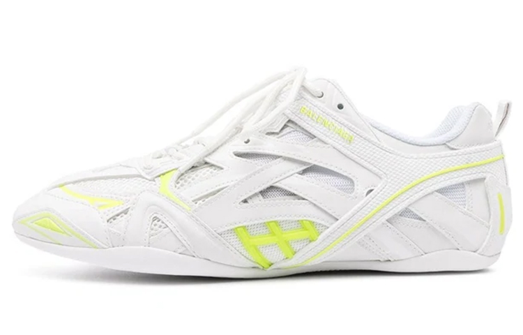 Balenciaga Drive Sneaker 'White Fluo Yellow' 635498-W3AZ2-9073