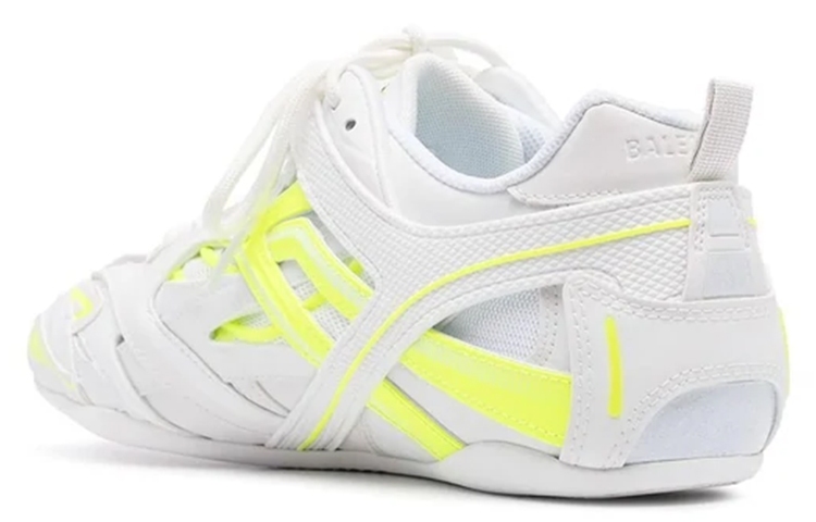 Shop 巴黎世家 Drive 运动鞋 '白色荧光黄' 635498-W3AZ2-9073