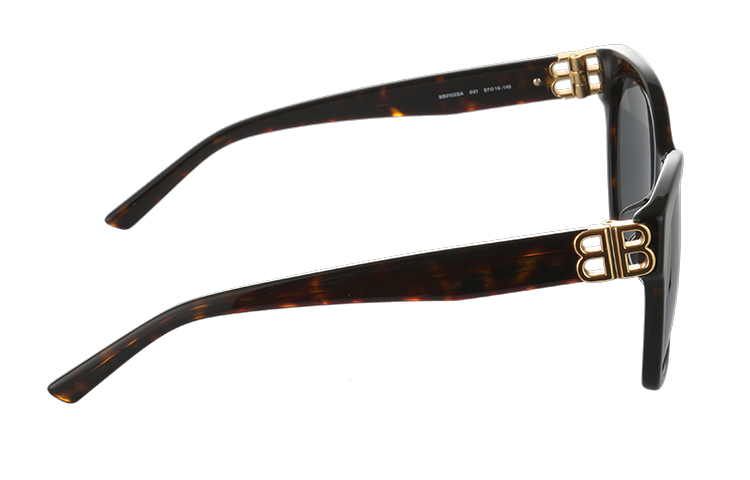 Balenciaga Dual Logo Square Sunglasses Unisex Trendy Frame for Men & Women. BB0102SA-002 57 圖 6