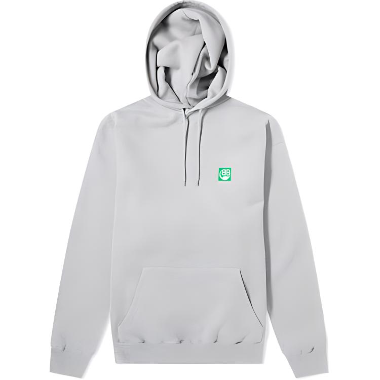 Balenciaga Eco-Friendly BB Logo Hoodie Men’s Light Grey 570811THV641300