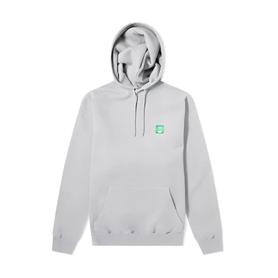 Balenciaga Eco-Friendly BB Logo Hoodie Men’s Light Grey 570811THV641300