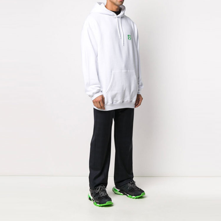 Details for 巴黎世家 环保BB标志连帽衫 白色 570811THV649000