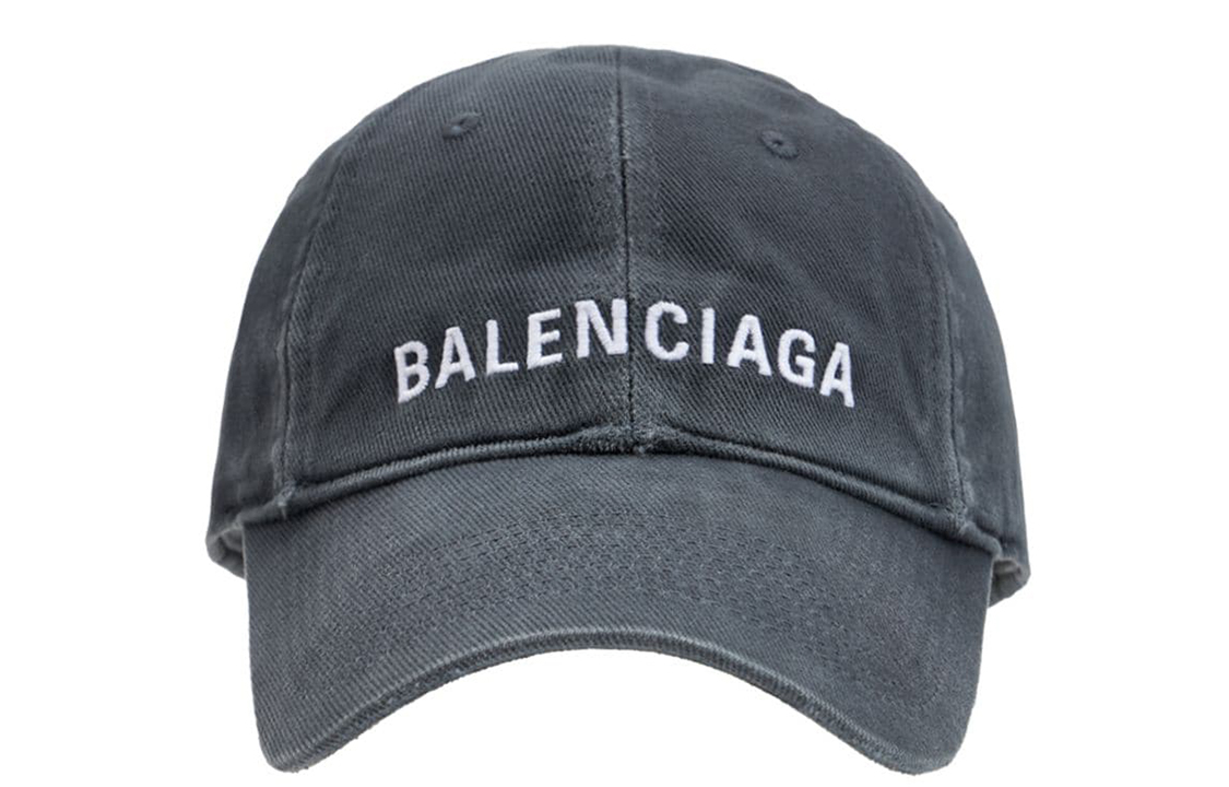 Order Balenciaga Embroidered Logo Cotton Baseball Cap Unisex 673319410B2-1177