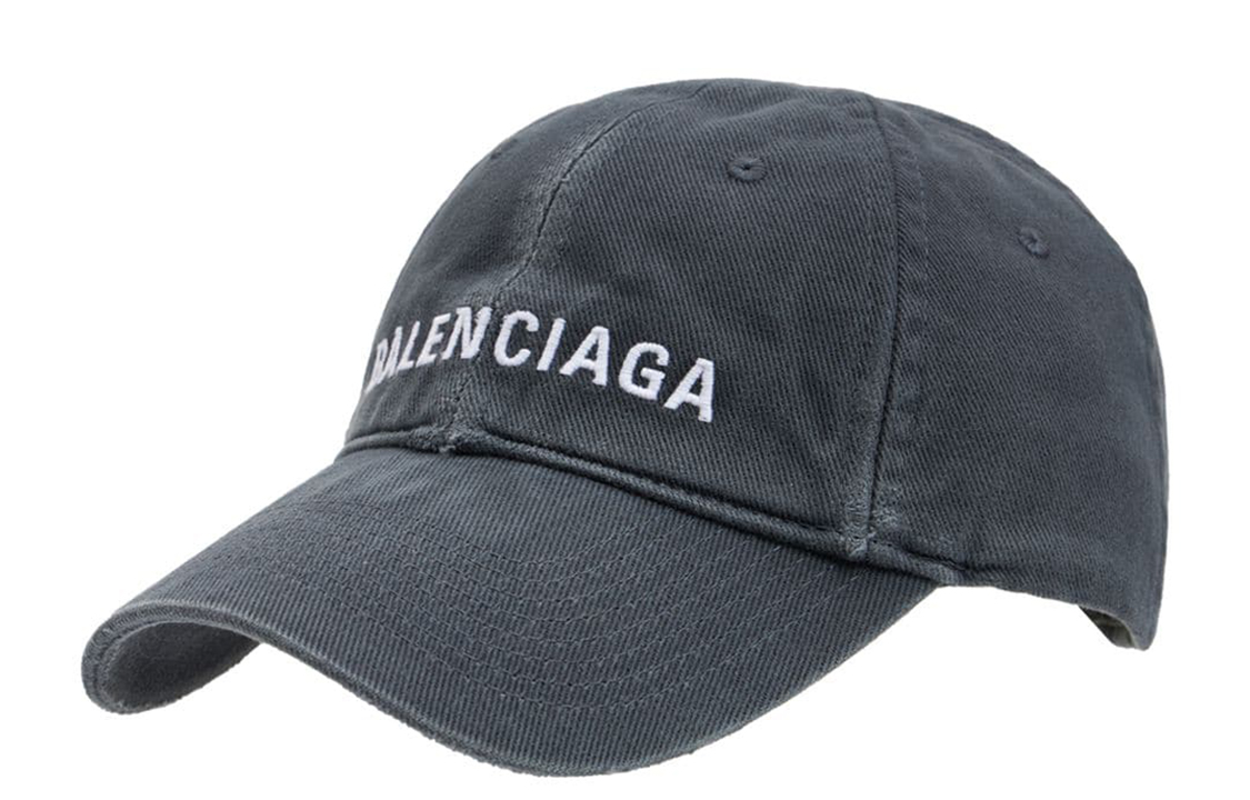 Lookbook Balenciaga Embroidered Logo Cotton Baseball Cap Unisex 673319410B2-1177