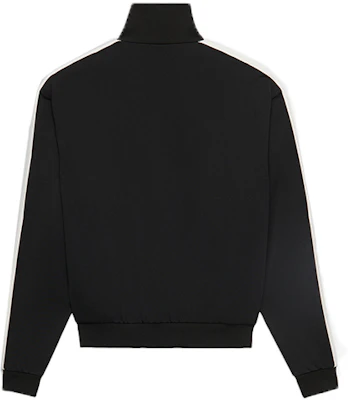 Balenciaga Jaket Track Hitam Regular Fit dengan Logo Bordir dan Resleting 601727TGV041070 Lookbook Balenciaga Jaket Track Hitam Regular Fit dengan Logo Bordir dan Resleting 601727TGV041070