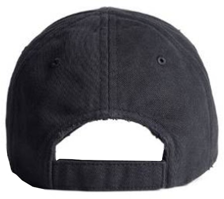 バレンシアガ 刺繍 ユニセックス ブラック ベースボールキャップ パリピペア用 771963410B21702 Shop バレンシアガ 刺繍 ユニセックス ブラック ベースボールキャップ パリピペア用 771963410B21702