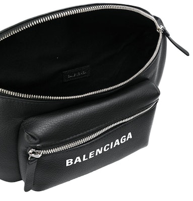 Balenciaga Everyday Belt Bag Leather Black Lookbook Balenciaga Everyday Belt Bag Leather Black