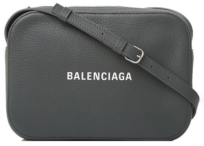Balenciaga Everyday Camera Shoulder Bag Grey