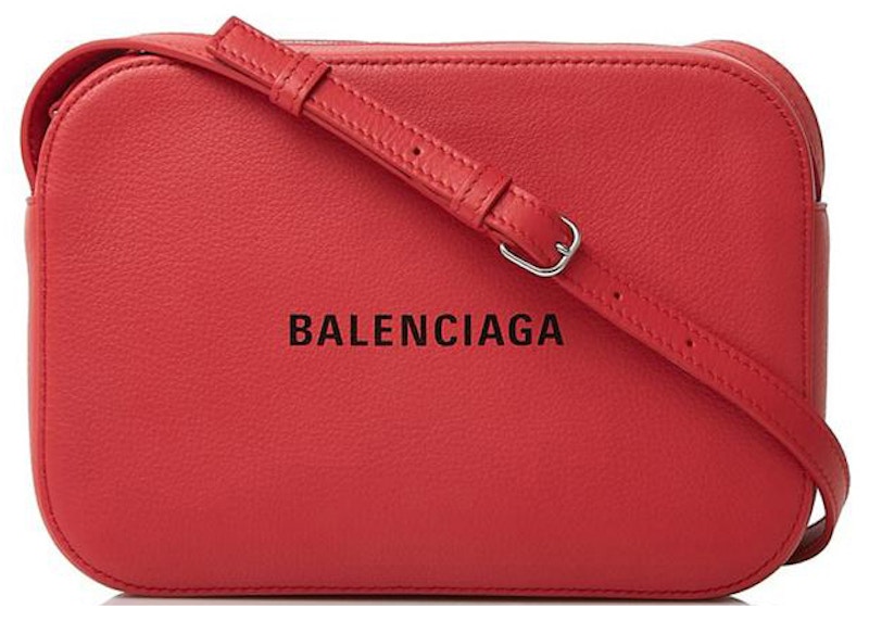 Balenciaga Everyday Camera Shoulder Bag XS Red