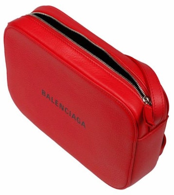 Balenciaga Everyday Camera Shoulder Bag XS Red Lookbook Balenciaga Everyday Camera Shoulder Bag XS Red