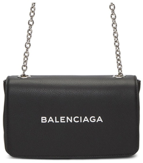 balenciaga-everyday-chain-wallet-bag-black