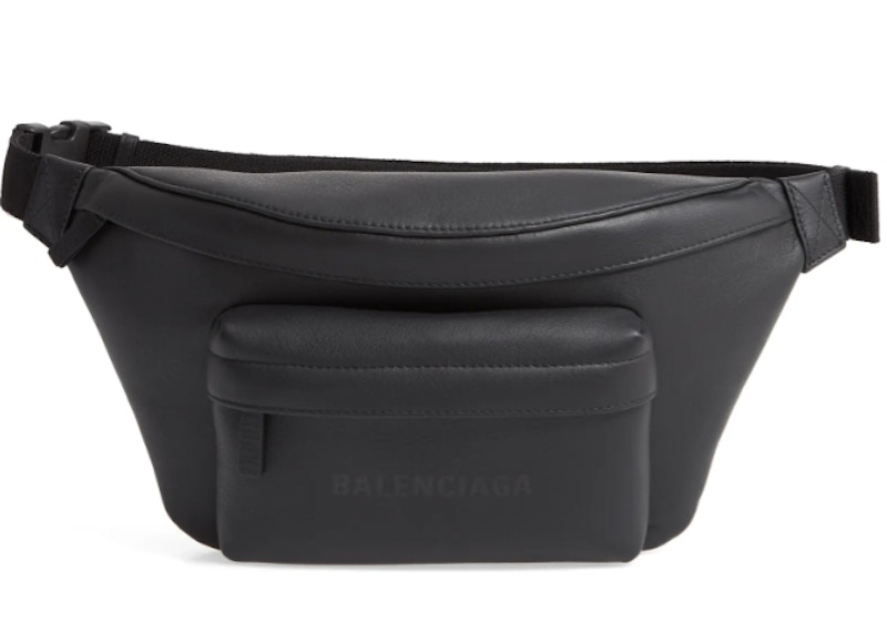 Balenciaga Everyday Logo Belt Bag Black