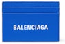 Buy Balenciaga Everyday Logo Print Card Holder Blue/White