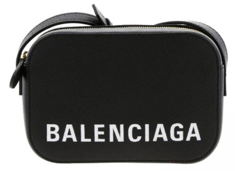Balenciaga Everyday Logo Shoulder Bag XS Black
