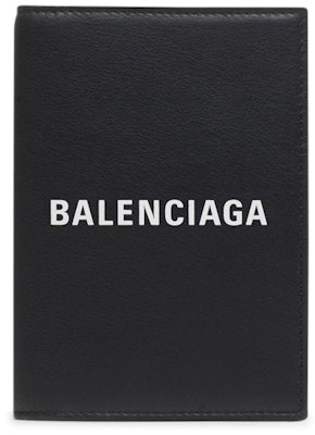 Balenciaga Everyday Passport Holder Black/White Buy Balenciaga Everyday Passport Holder Black/White
