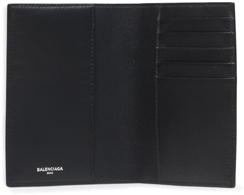 Balenciaga Everyday Passport Holder Black/White Order Balenciaga Everyday Passport Holder Black/White